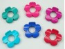 Broche nylon mediano flor x unidad