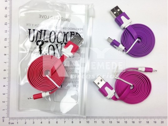 Cable USB Lightning liso iPhone 5-6